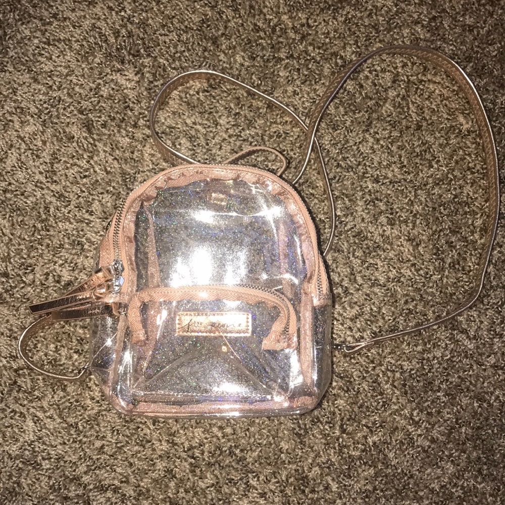 free people clear mini backpack